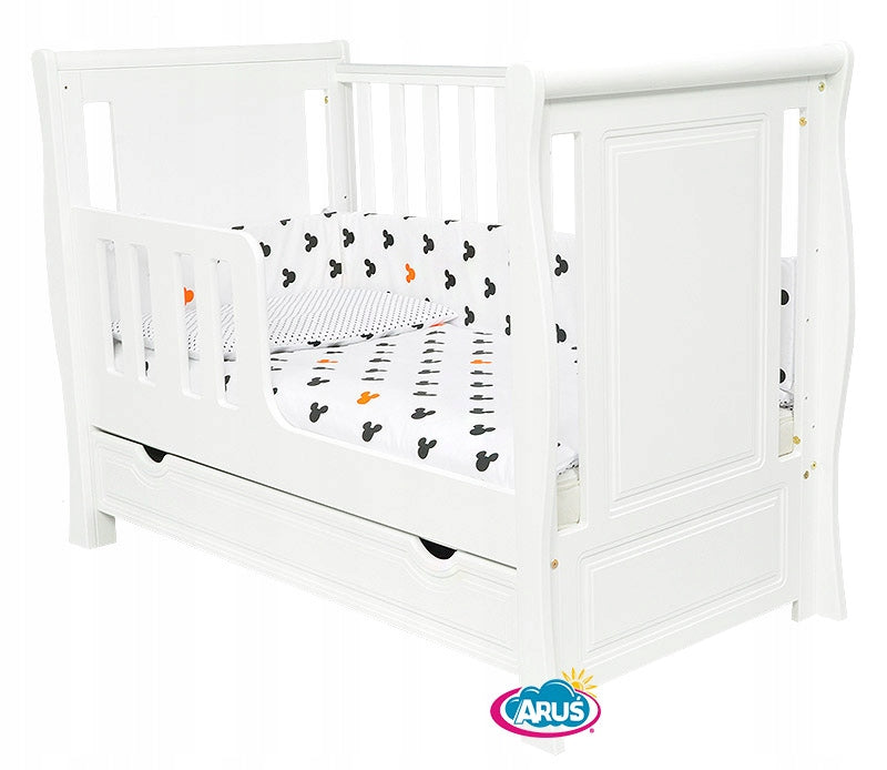 Baby cot with drawer with couch white 120x60 MEGAN II Manufacturer code MEGAN II