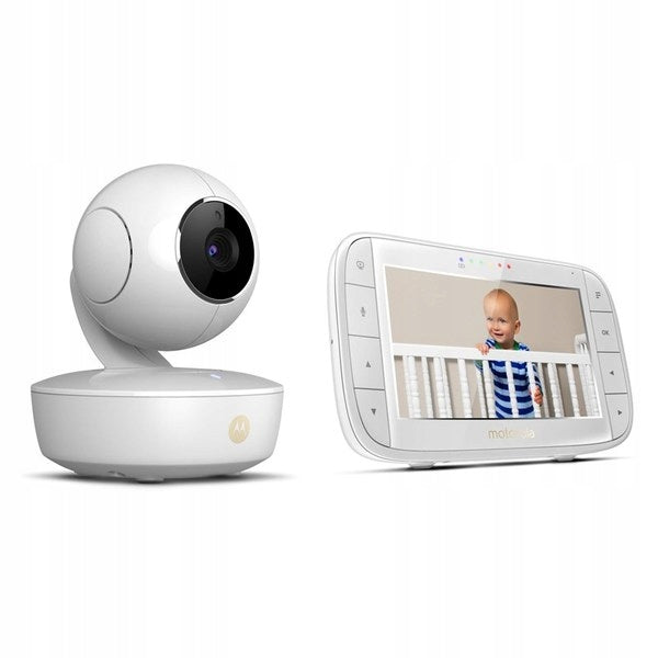 Baby monitor Motorola white Manufacturer code MOTOROLAMBP50