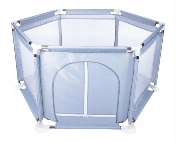Baby playpen Dry pool without balls grey130 x 130 cm EAN (GTIN) 5904100202003