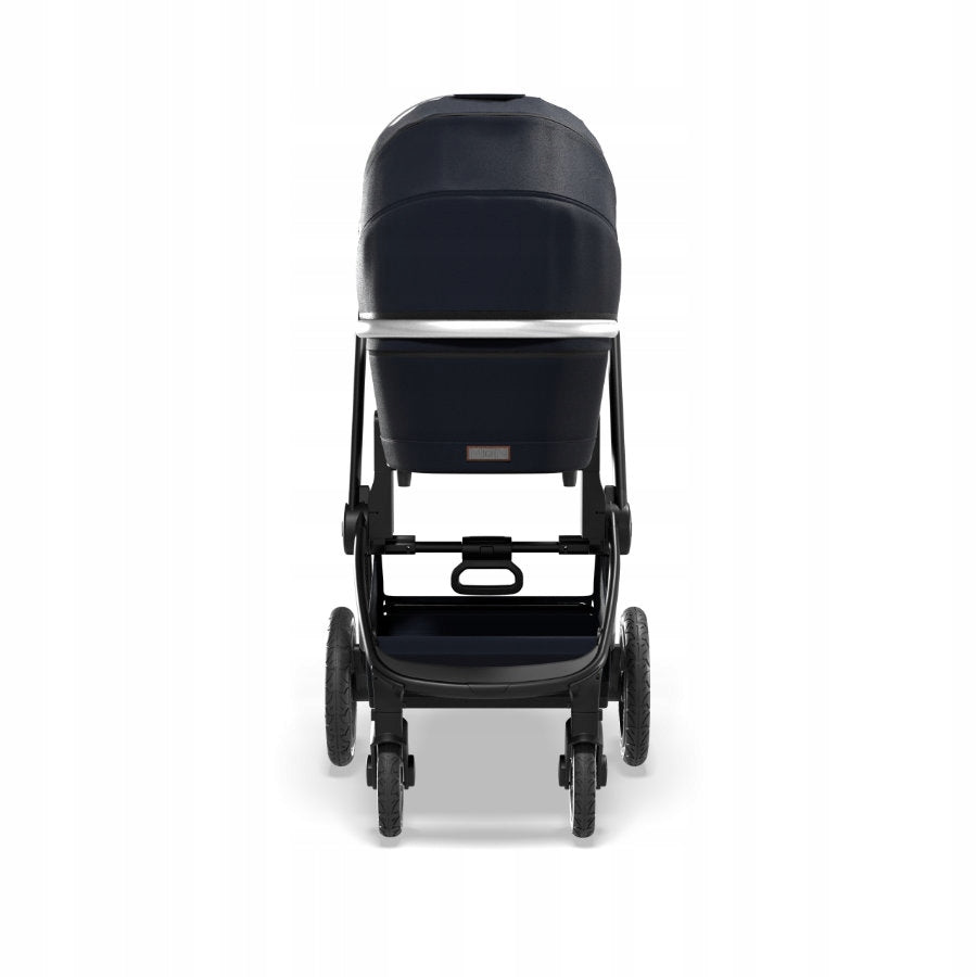 Baby stroller 2in1 Moon RESEA S SE Navy Silver stroller and gondola Manufacturer code MOON BUGGY RESEA S