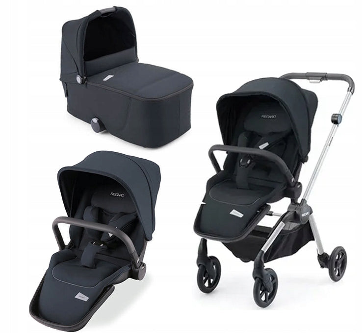 Baby stroller 2in1 Recaro Sadena stroller + gondola | Prime Mat Black