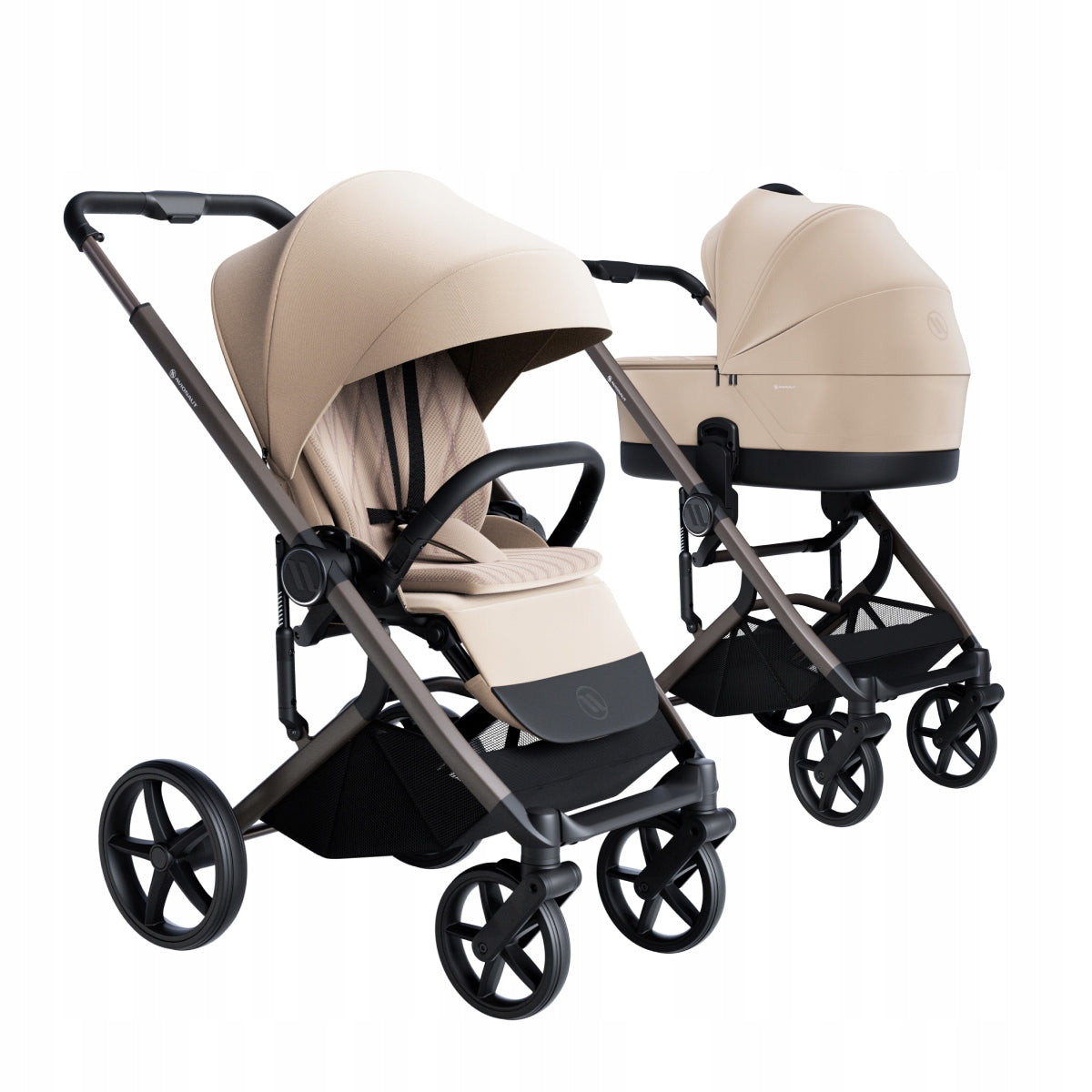 Baby stroller 2in1front rear Avionaut Sirius 2 pumped wheels