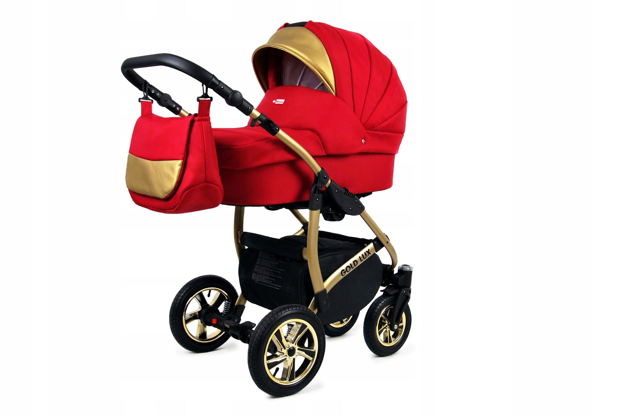Baby stroller 3in1 BabyLux GoldLux stroller gondola car seat Brand BabyLux