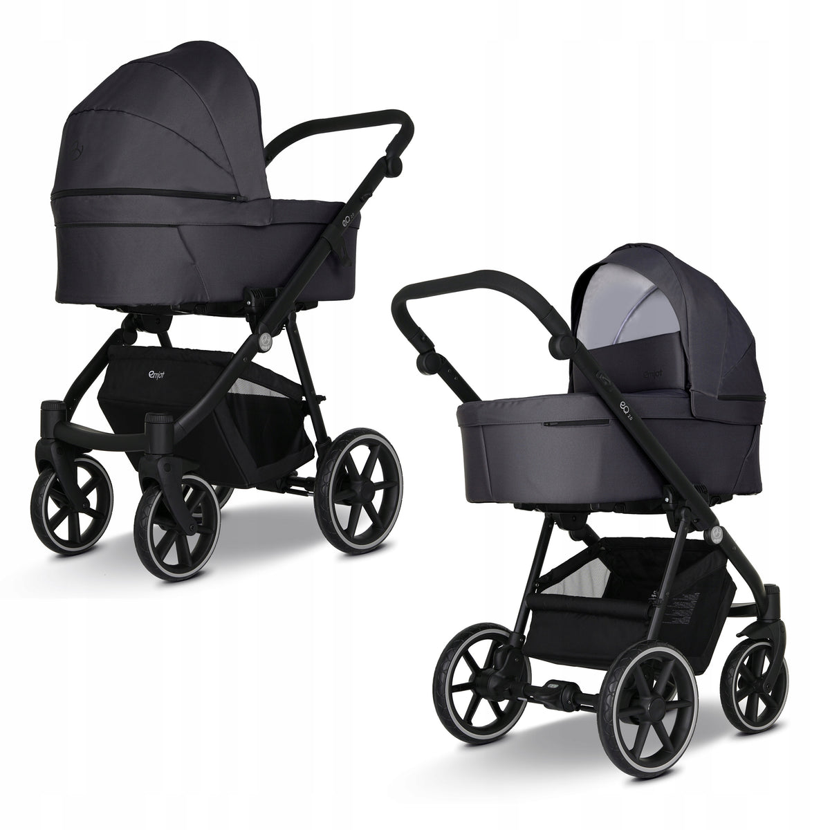 Baby stroller 4in1 EMJOT EQ 2.0 multifunctional access. F.Cosmo base Isofix Manufacturer code EMJOT EQ2.0 06 -4w1
