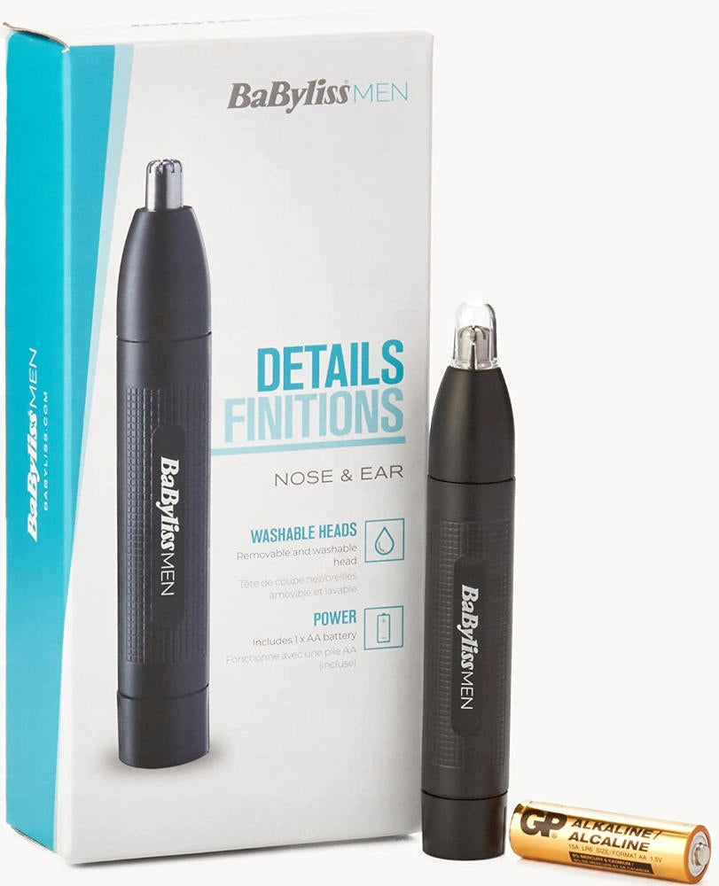 Babyliss E650E wet and dry waterproof nose and ear trimmer