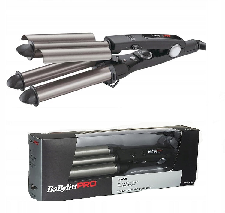 Babyliss Pro Titanium Curler Inverter BAB2269TTE Ionization Rotary Cable Packaging status original