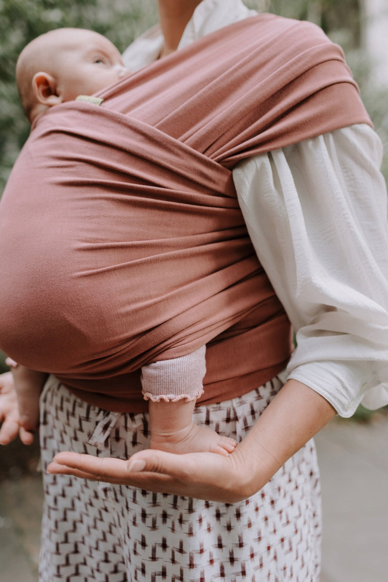 Babywearing sling BOBA Wrap dirty pink Brand Boba