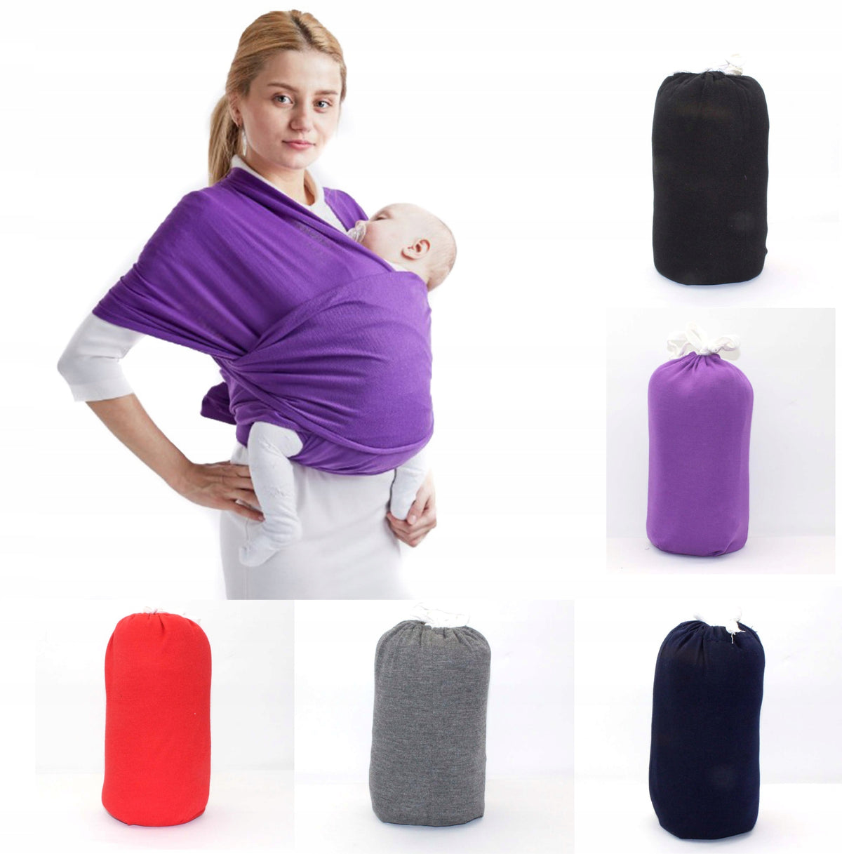 Babywearing sling infant tied elastic ergonomic carrier Manufacturer code ch1