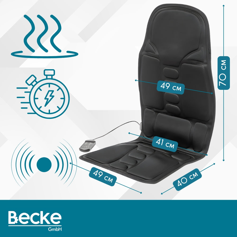 Back Massage Mat Heating for Car Seat for Bed Pilot Brand no brand