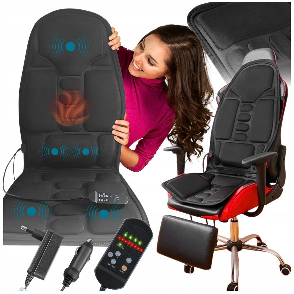 Back Massage Mat Heating for Car Seat for Bed Pilot