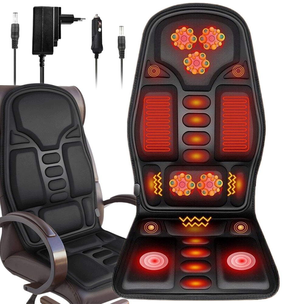 Back Massage Mat Shiatsu Massager Heating for Car Home