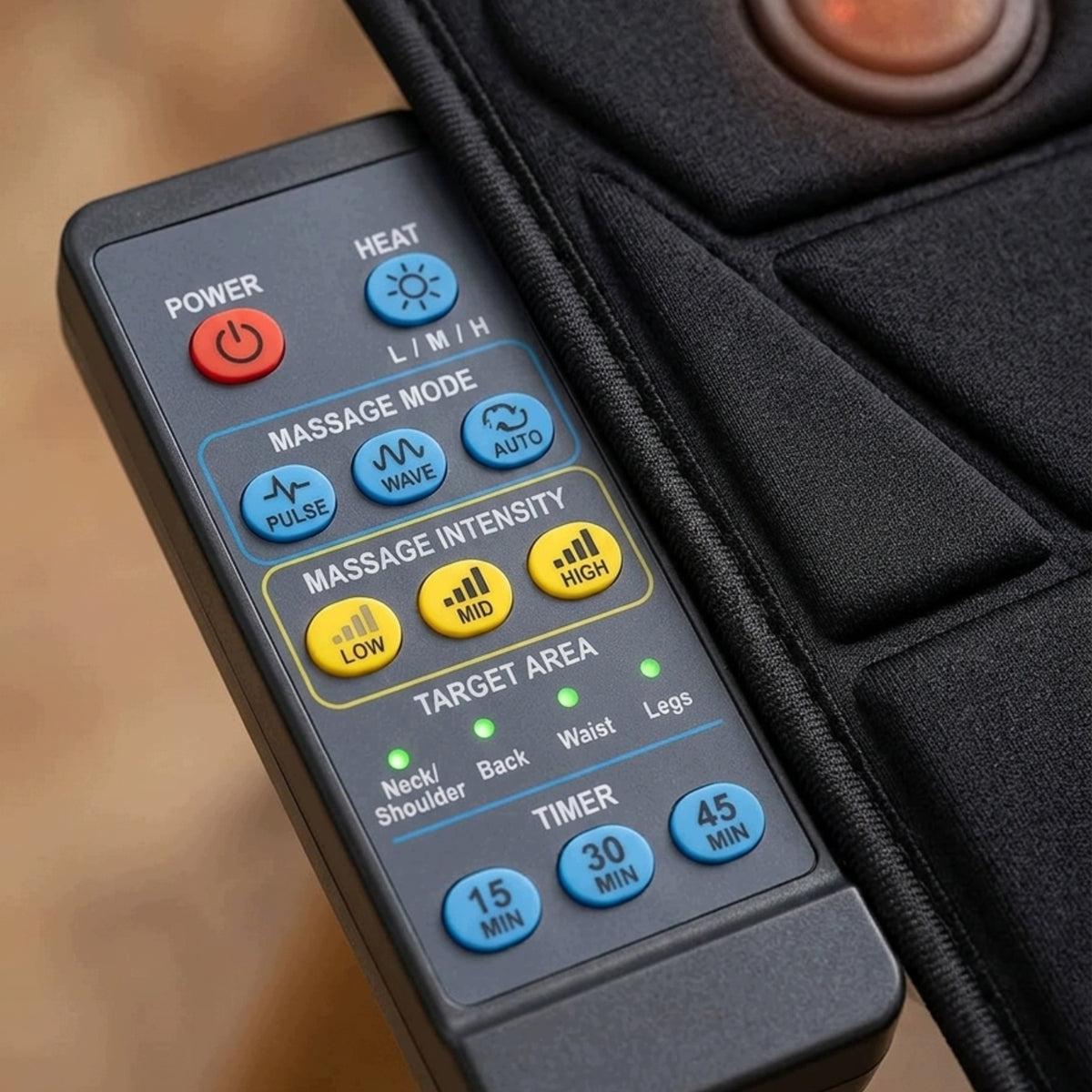 Back Massage Mat with Remote Control 16 Points Massager for Kanape Armchair Manufacturer code kx275