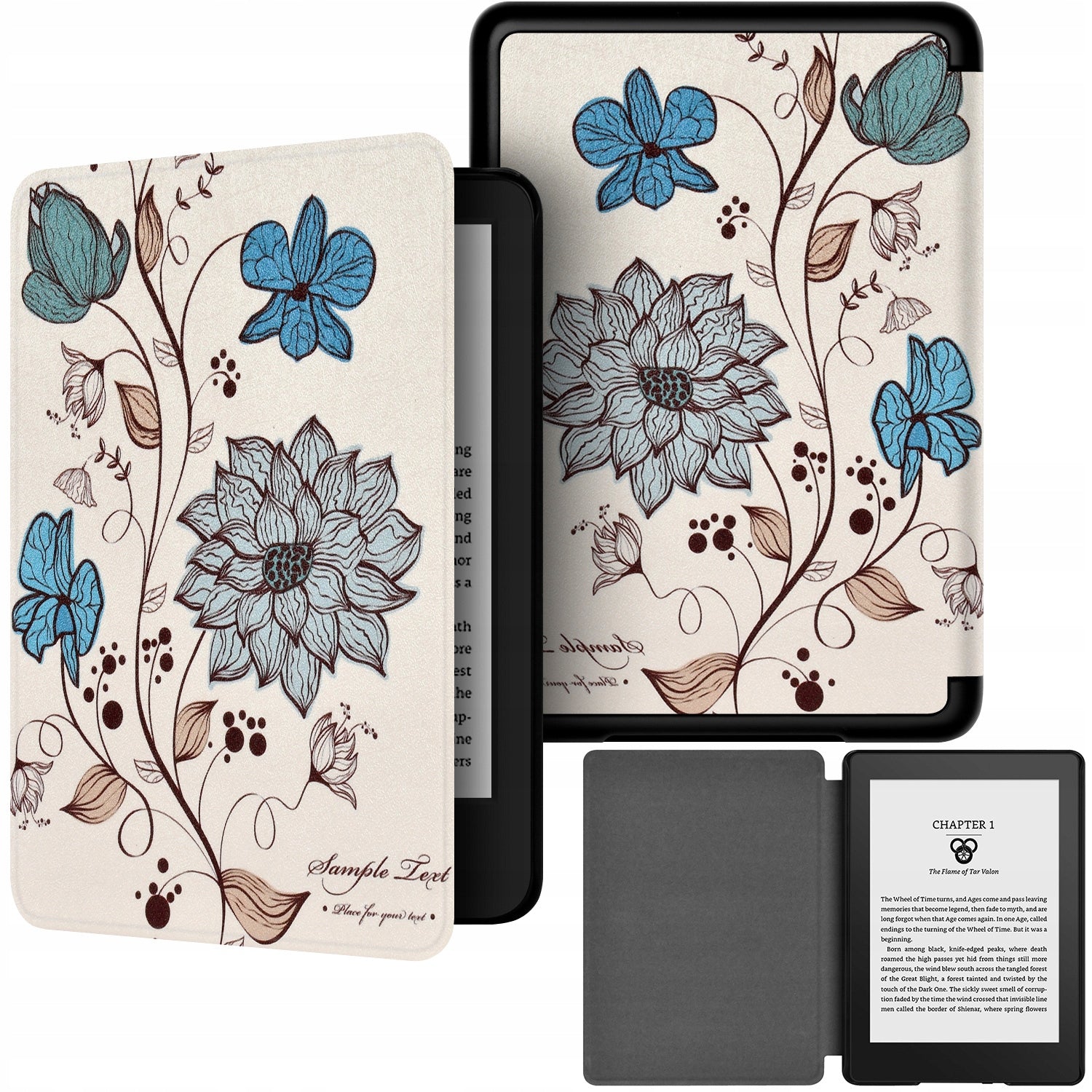 Background Case for Kindle Paperwhite 6/ Colorsoft/ Signature Edition 2024 7"