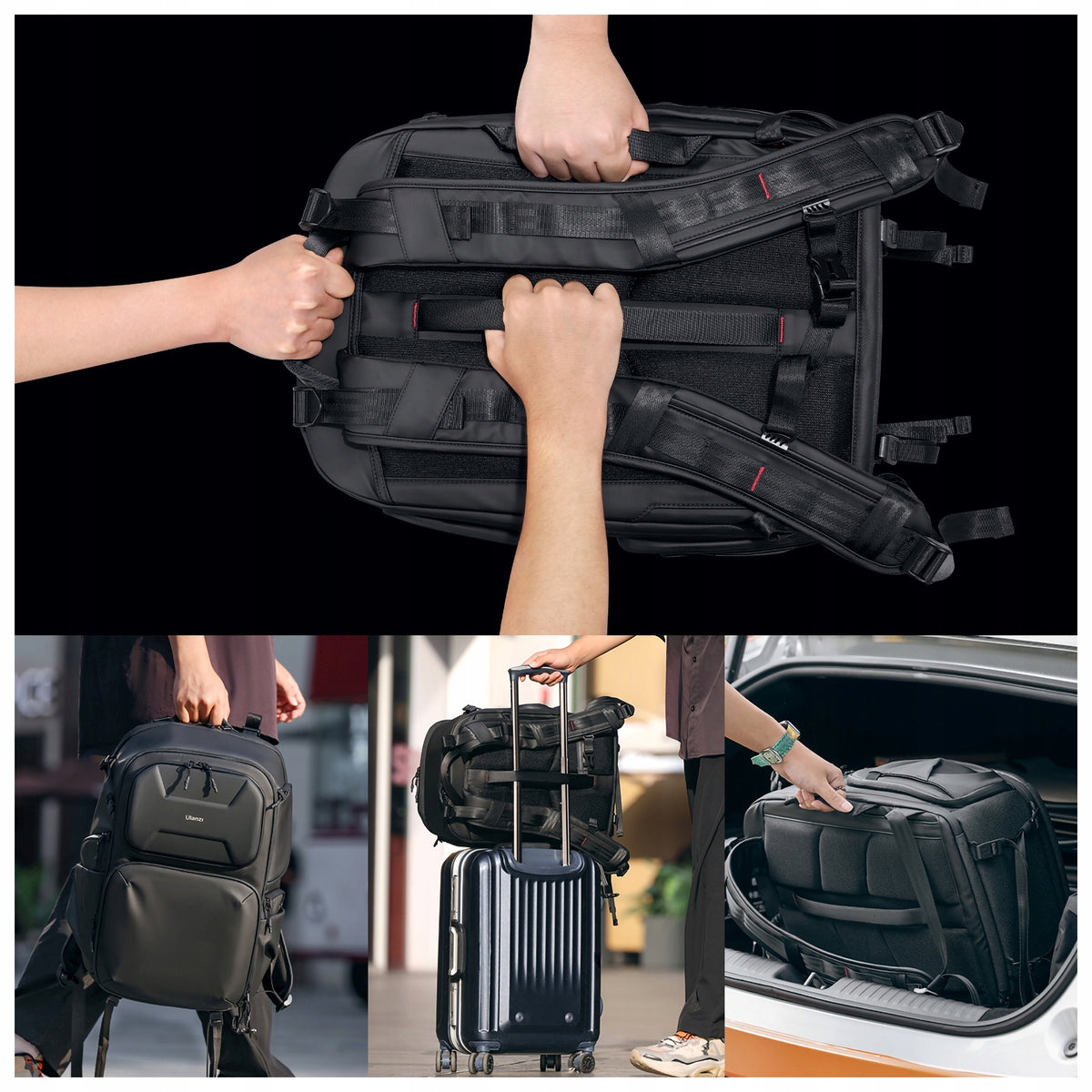 Backpack Foto 35L ULANZI BP10 Laptop Spacious 17” Camera Tablet Camera Brand Ulanzi