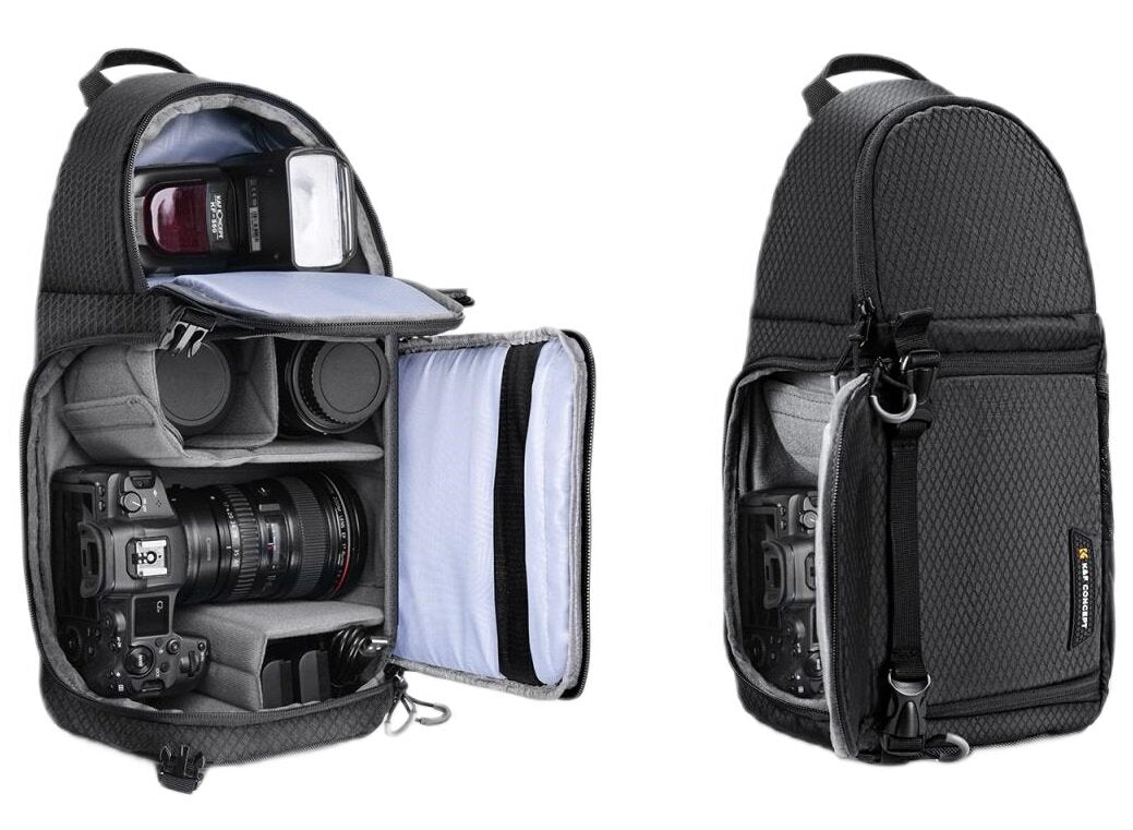 Backpack K&F CONCEPT Beta Messenger Black Brand K&F Concept