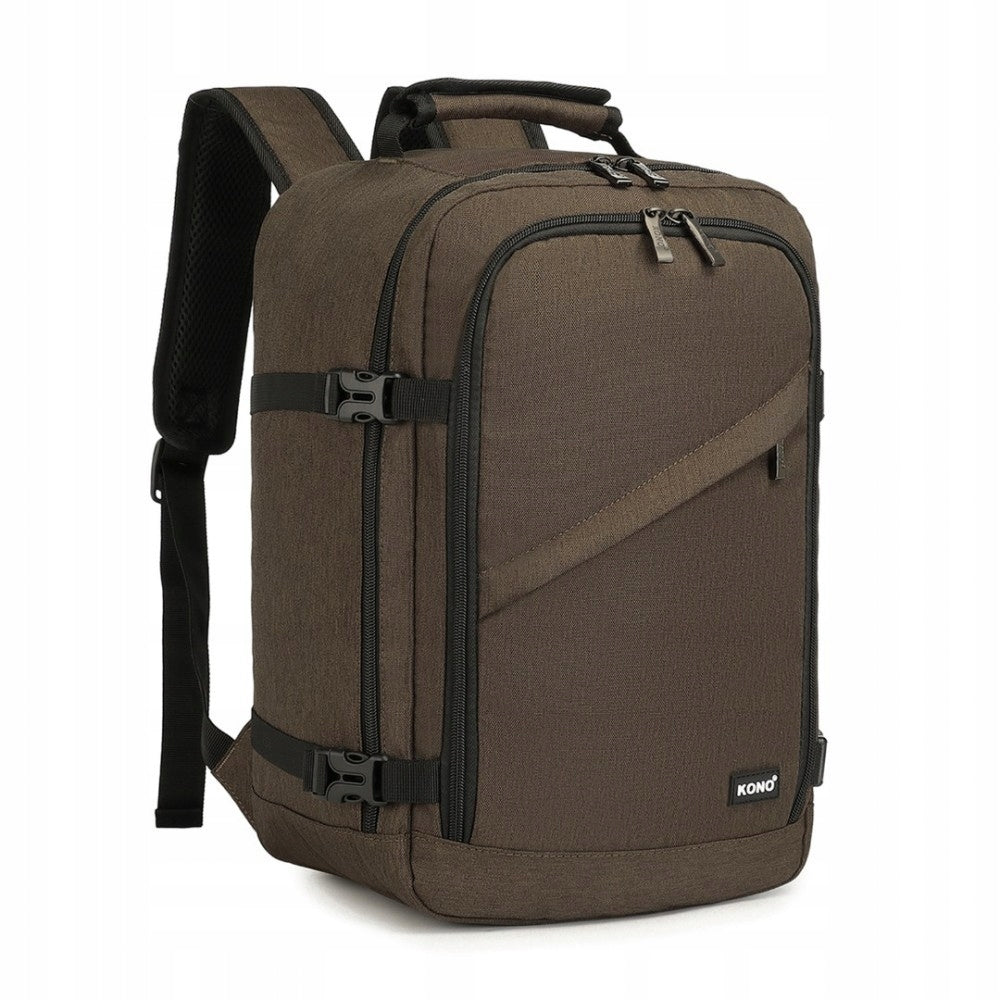 Backpack KONO cabin for aircraft 40x30x20 travel RYANAIR hand luggage Manufacturer code EM2231BR