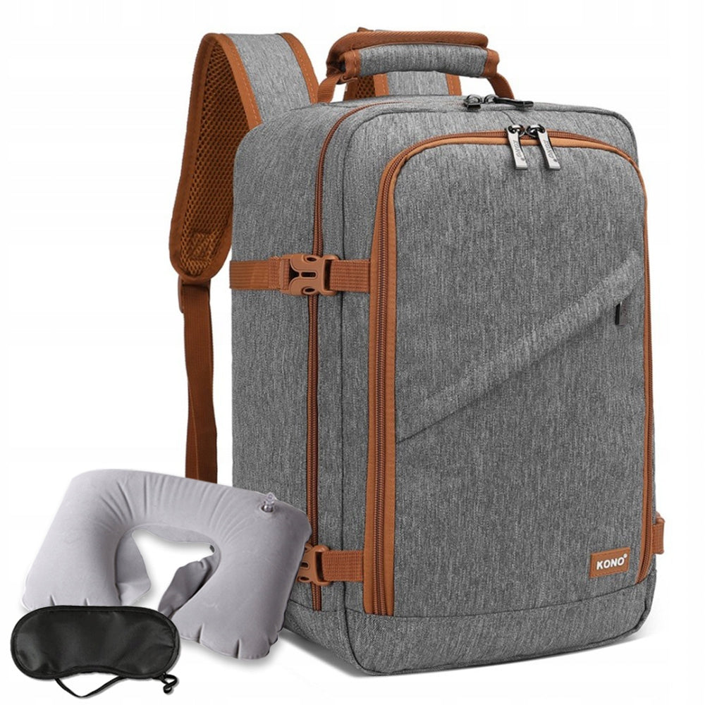 Backpack KONO cabin for aircraft 40x30x20 travel RYANAIR hand luggage