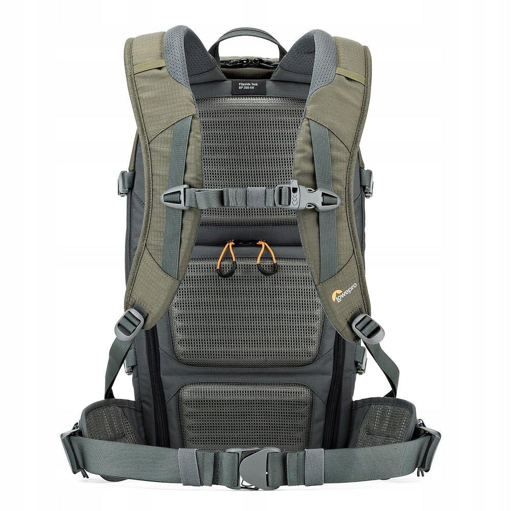 Backpack Lowepro Flipside Trek 250–green photo backpack for equipment photo Brand Lowepro