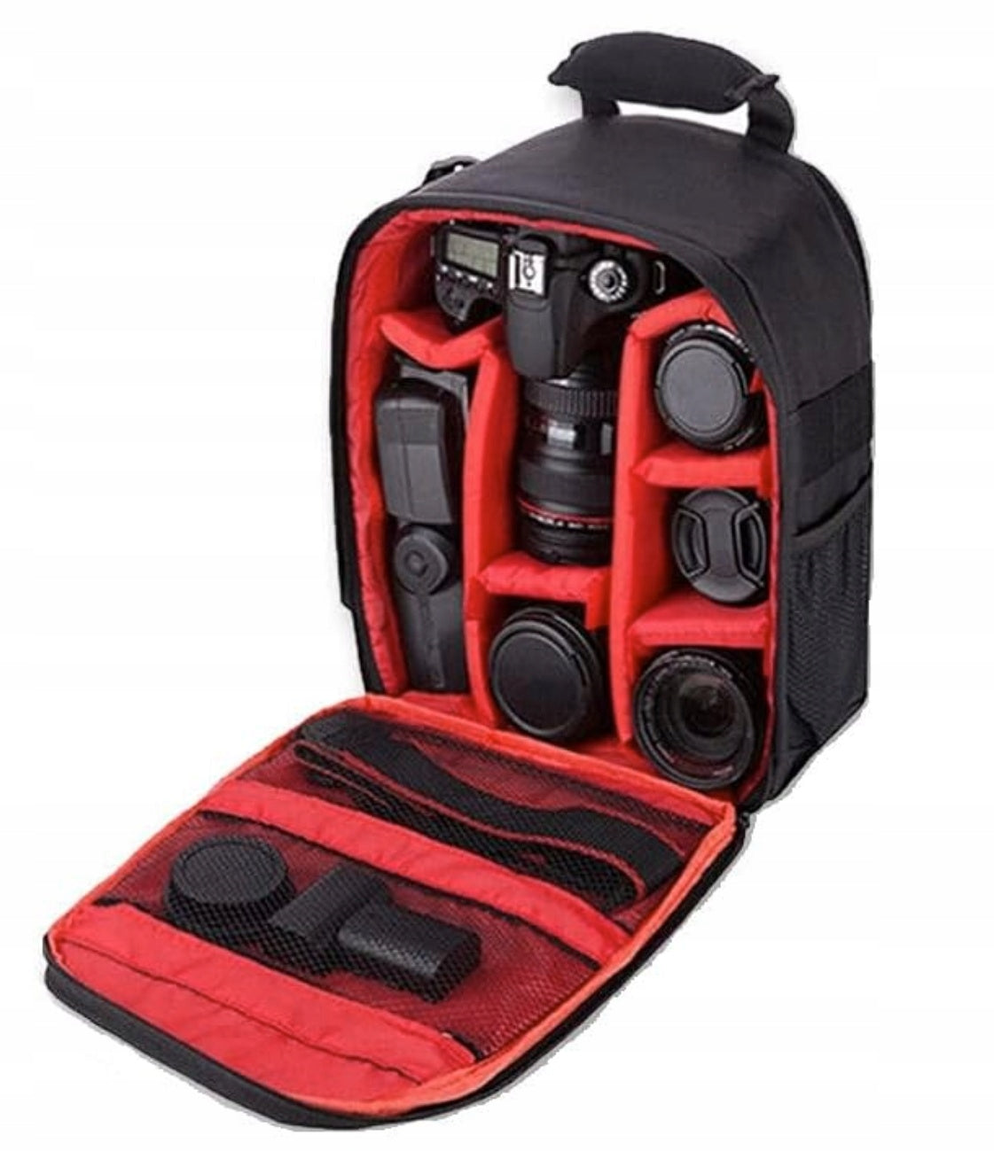 Backpack Photo Bag for Canon Nikon Camera GoPro Tablet Camera Packaging status original