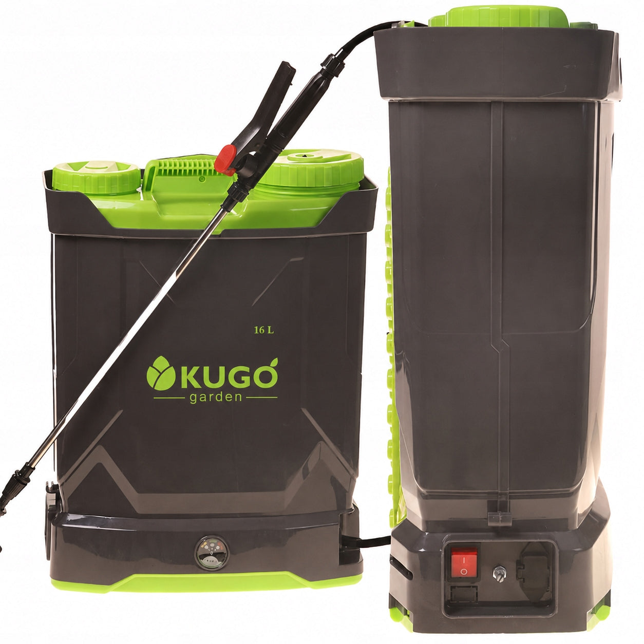 Backpack Sprayer Cordless Electric Sprayer 16L MEGA Set Manufacturer code KUGO garden opryskiwacz ciśnieniowy 16l AKU