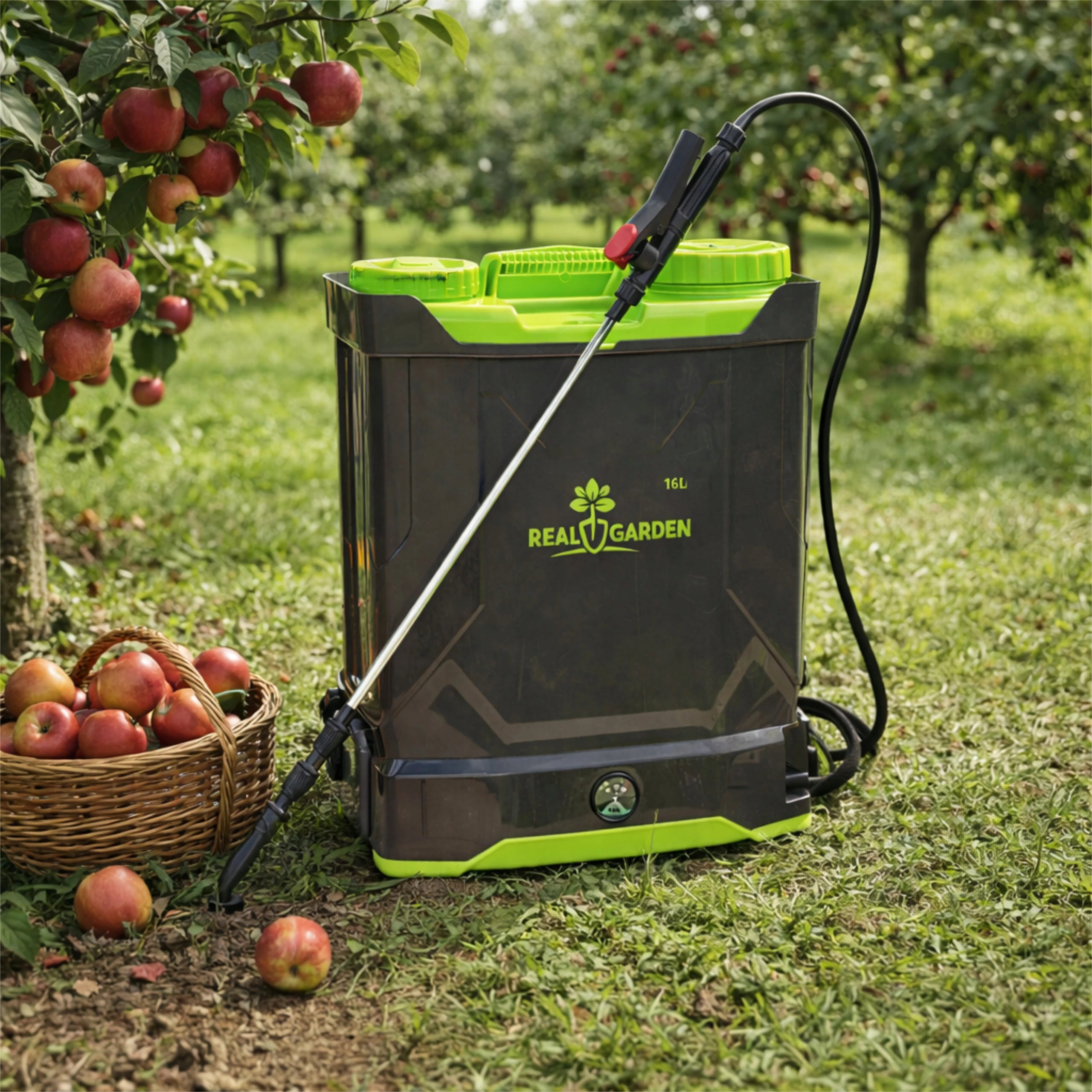Backpack Sprayer Cordless Electric Sprayer 16L Set XXL Packaging status original