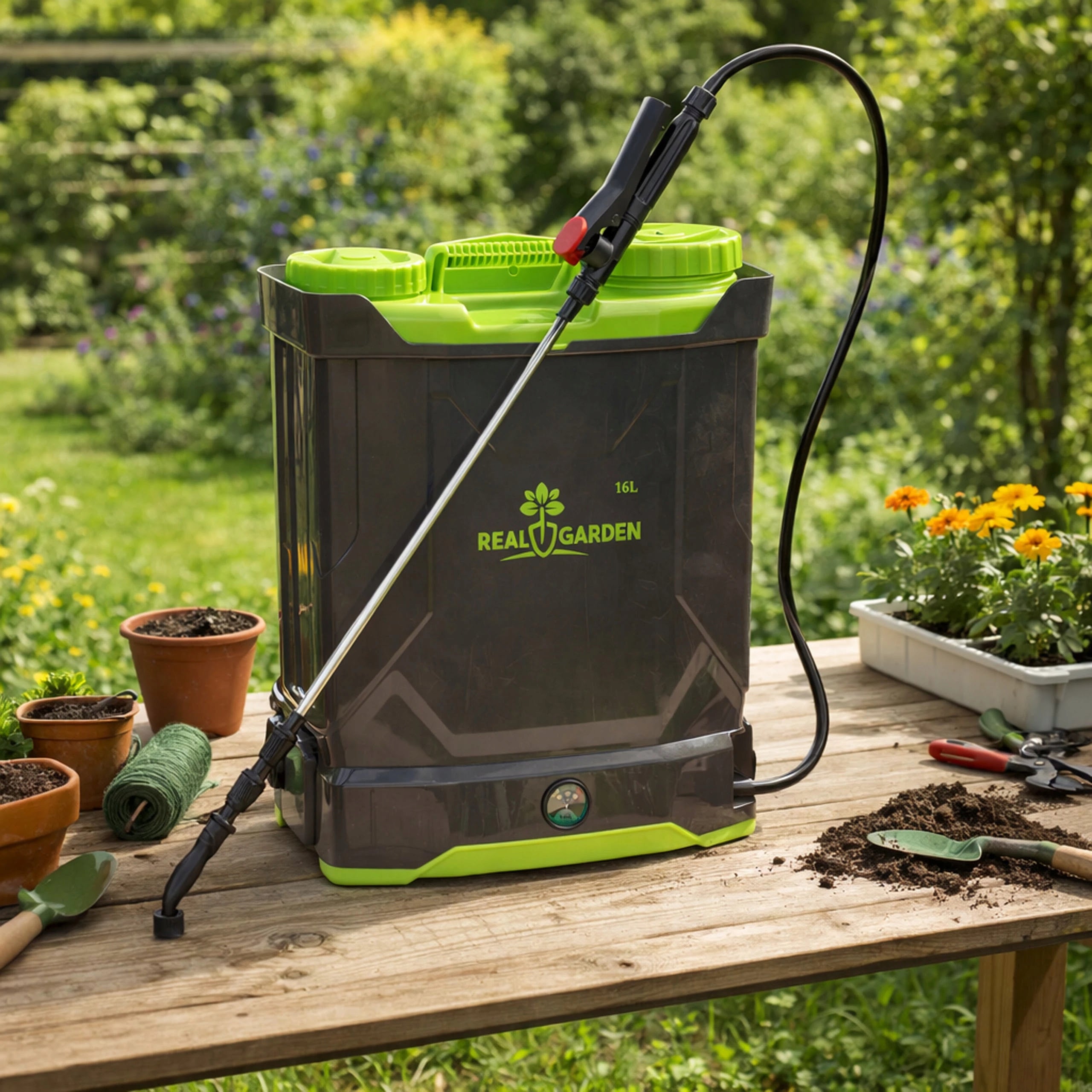 Backpack Sprayer Cordless Electric Sprayer 16L Set XXL Product weight with unit packaging 5 kg