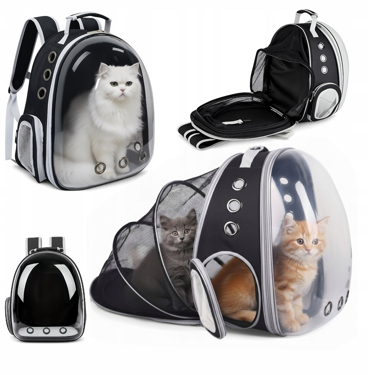 Backpack for Cat Dog 3in1 Transporter Folding Catwalk up to 6kg I197
