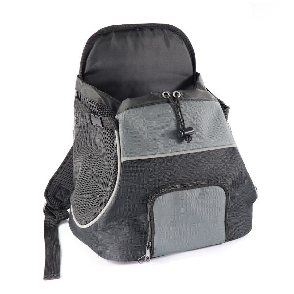 Backpack for carrying a dog