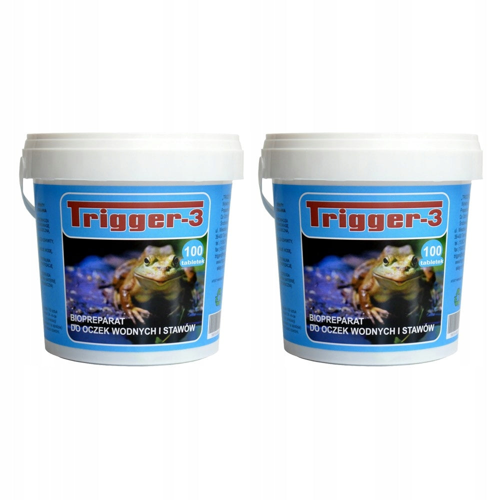 Bacteria for pond Joint Preparation Trigger-3 200 s. REMOVES GREEN WATER ALGAE