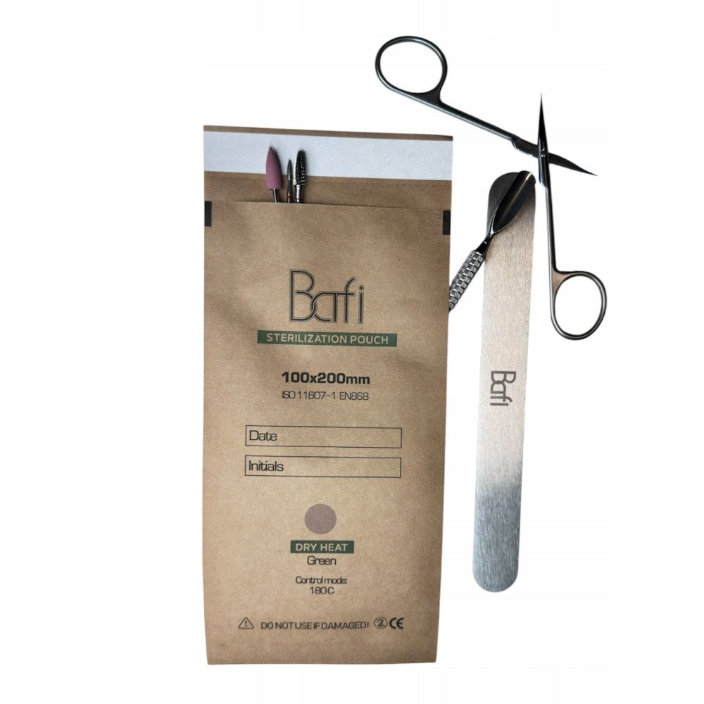 Bafi Professional sterilizační sáčky 100x200 mm, 100 ks Packaging status original