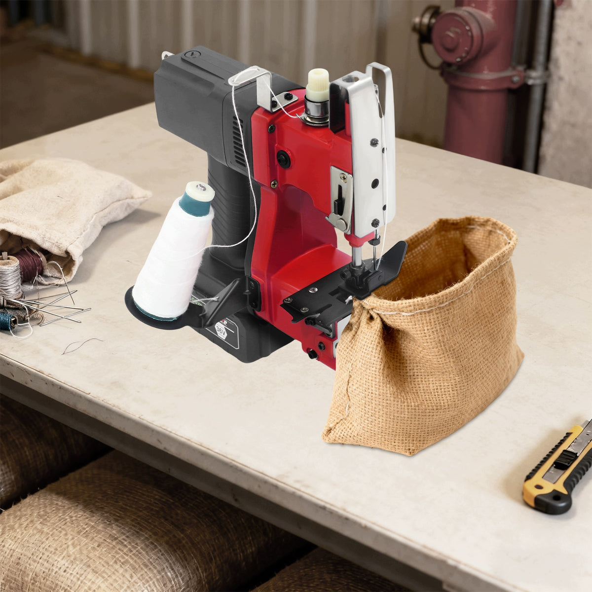 Bag Sewing Machine Handheld Bag Sewing Machine Automatic Bag Stitcher Manufacturer code YSXKUU-000600EU