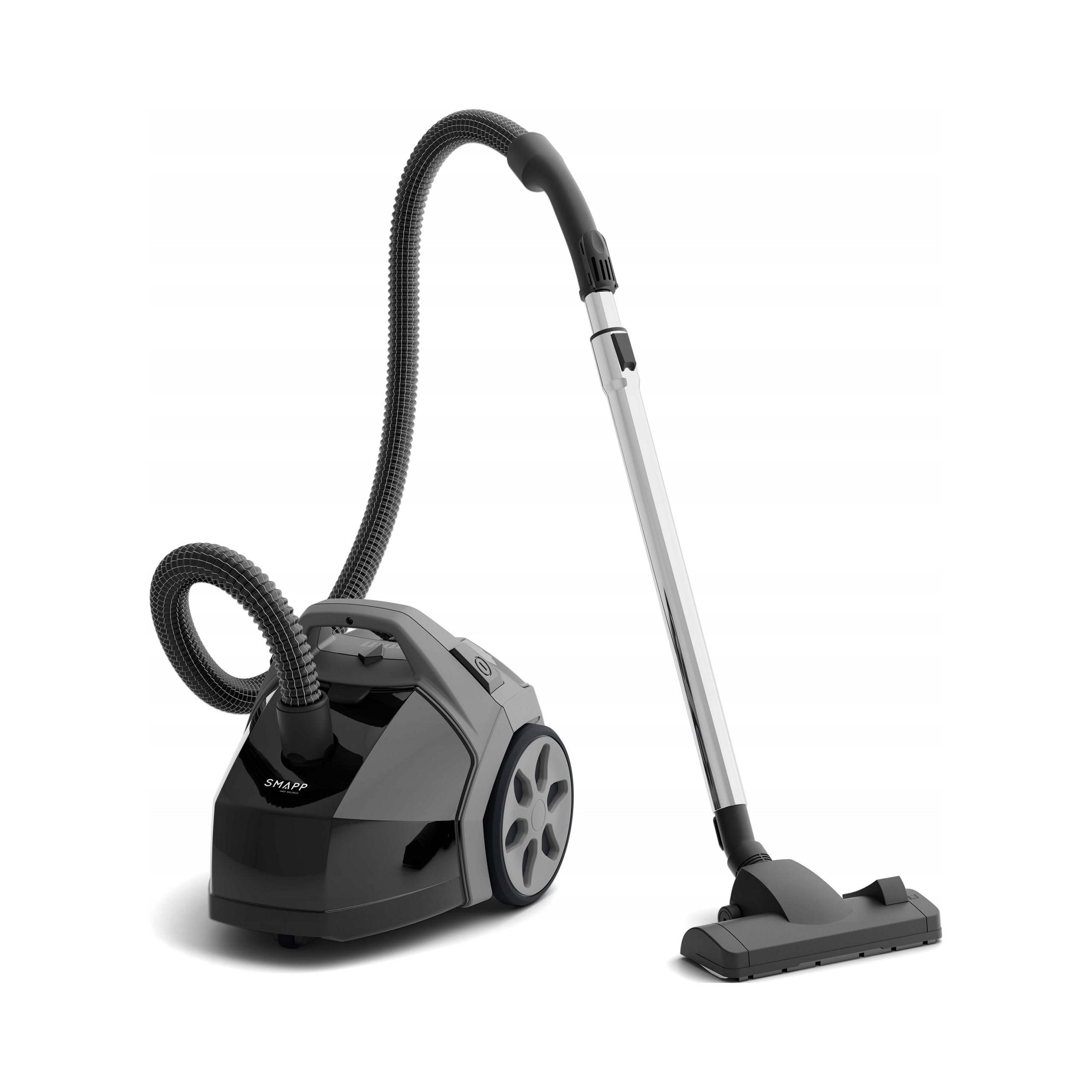 Bag vacuum cleaner SMAPP 608.2 BLACK 900 W 11 m 4 l anti-allergic filter Manufacturer code 608.2 CZARNY