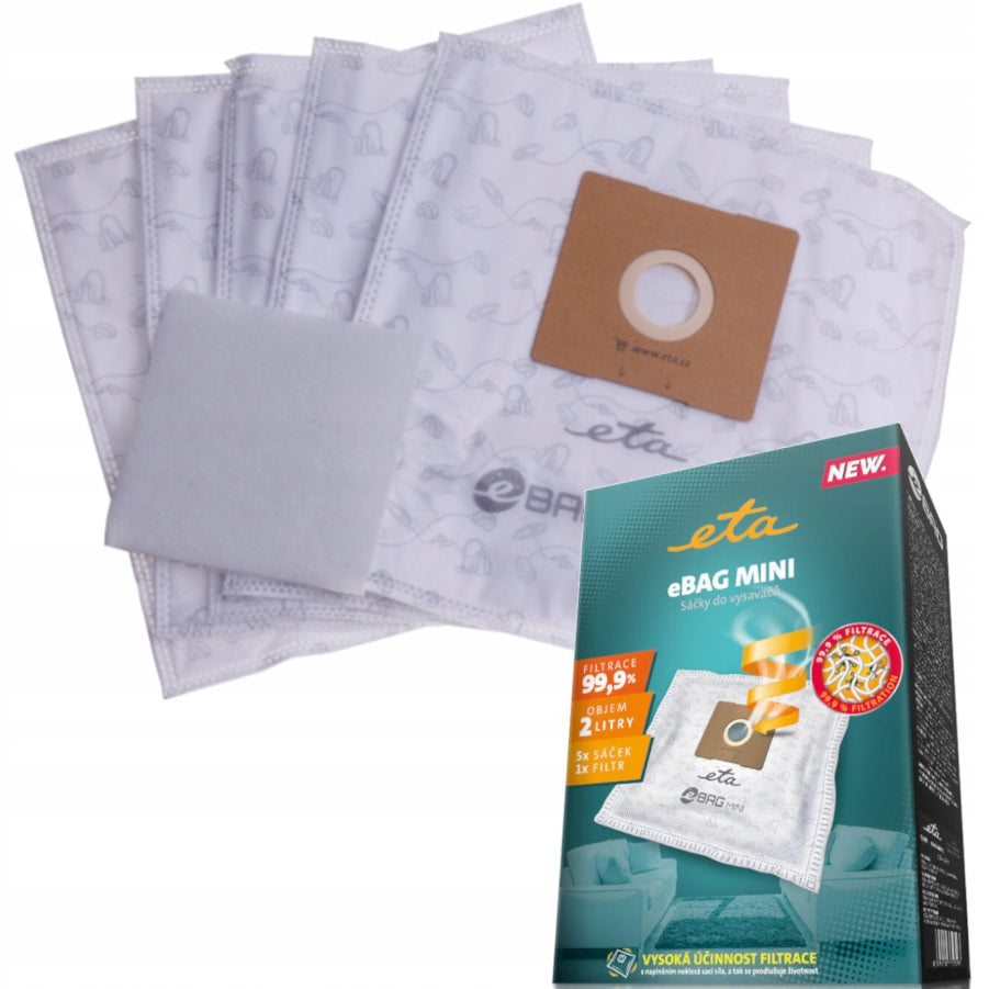 Bag vacuum cleaner bags ETA Mini eBag SafBag UNIVERSAL Hyundai Sencor