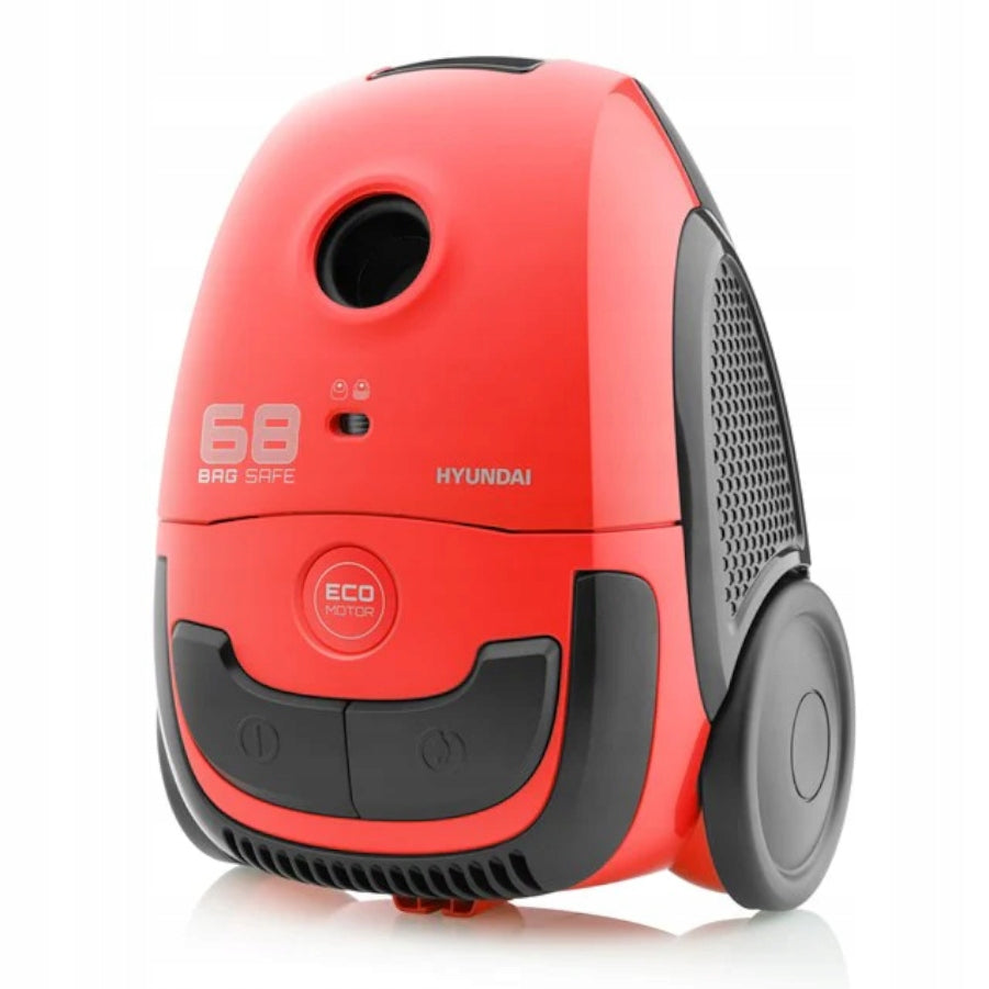 Bagged Vacuum Cleaner HYUNDAI VC068R red Eco Lightweight Compact 800W VC-068R Brand Hyundai OE