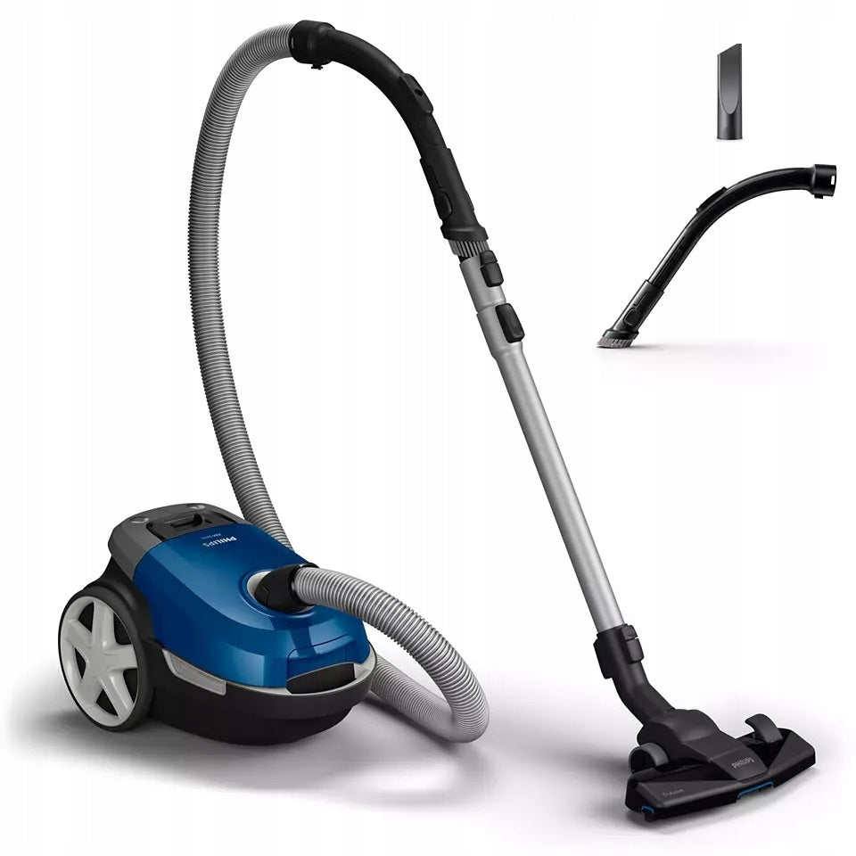 Bagged vacuum cleaner 900W Philips Series 3000 dark blue XD3110/09 Brand Philips