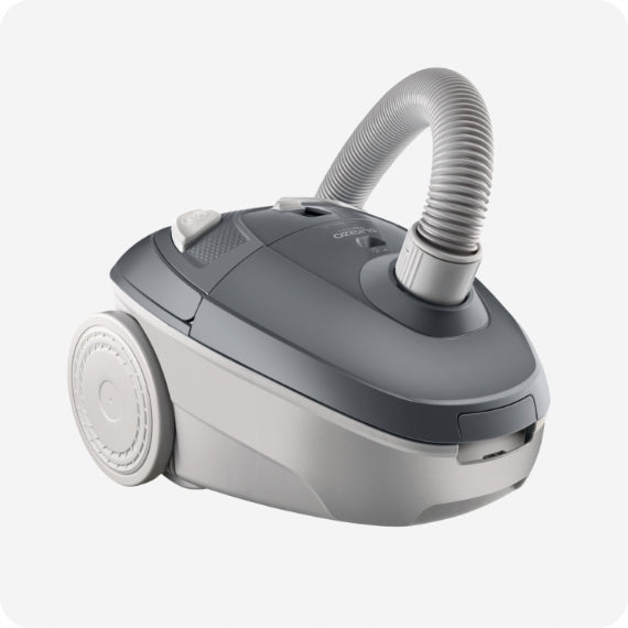 Bagged vacuum cleaner Amica Surazo VM 1058 HEPA 850W Dominant color silver/gray