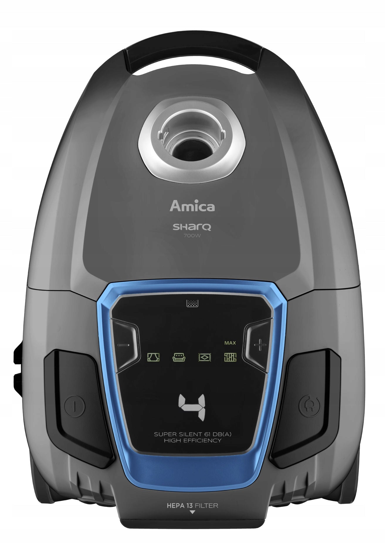 Bagged vacuum cleaner Amica VM 7012 SHARQ Parquet brush Turbobrush Brand Amica