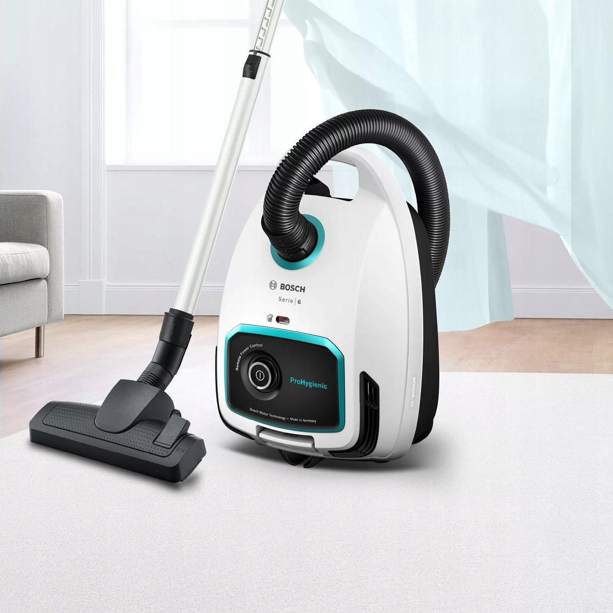 Bagged vacuum cleaner Bosch BGL6HYG1 Manufacturer code BGL6HYG1