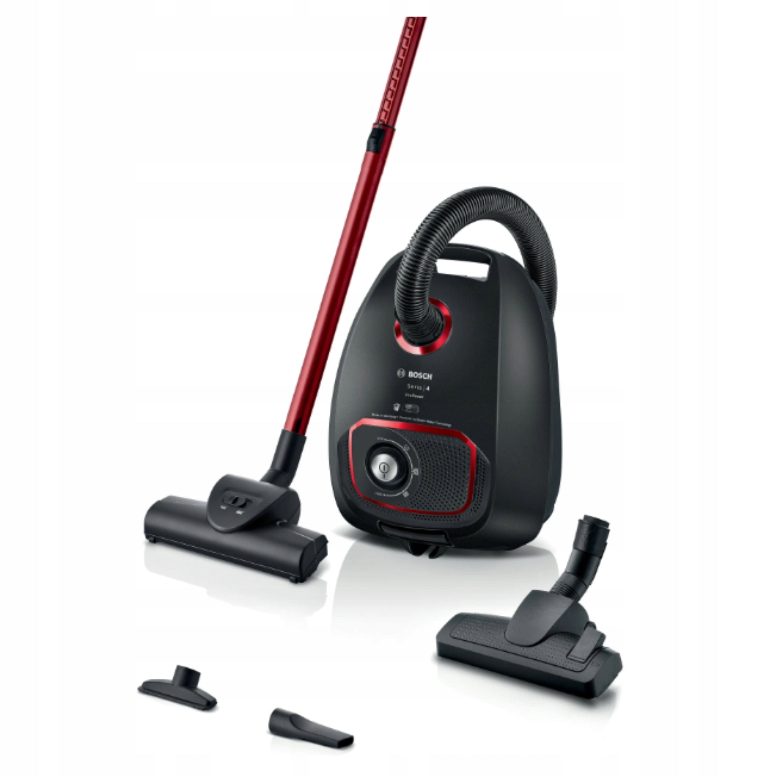 Bagged vacuum cleaner Bosch Series 4 BGB41POW1 850W 4l HEPA Turbobrush
