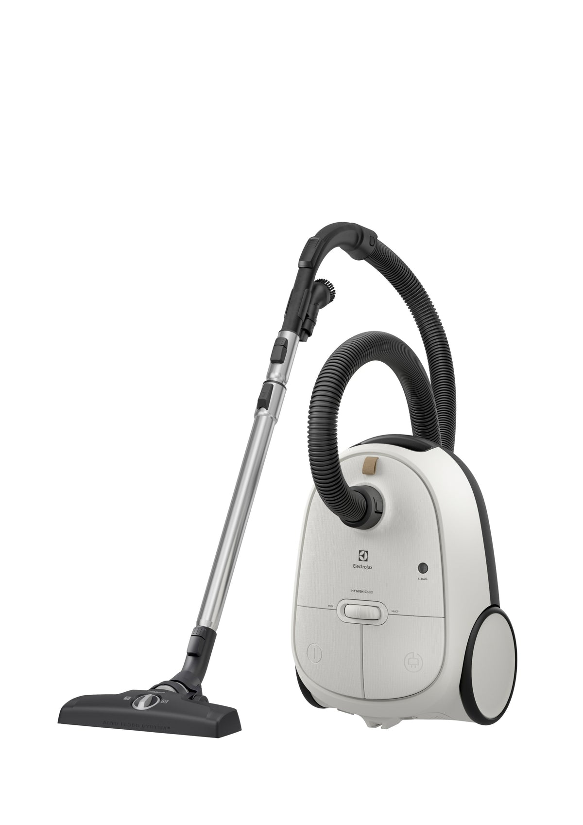 Bagged vacuum cleaner Electrolux 600 Hygienic EB61H6SW Manufacturer code 7332543823079