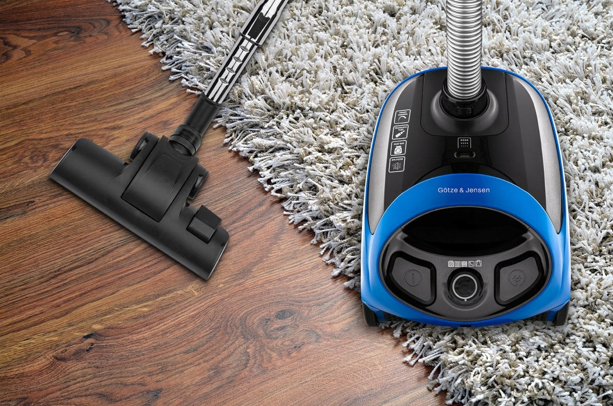 Bagged vacuum cleaner GÖTZE & JENSEN VC200 800W Dominant color black