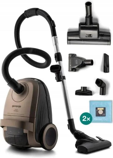 Bagged vacuum cleaner Gorenje VCE28G6ALLGO 850W, bag 3 l, 73 dB, HEPA H13