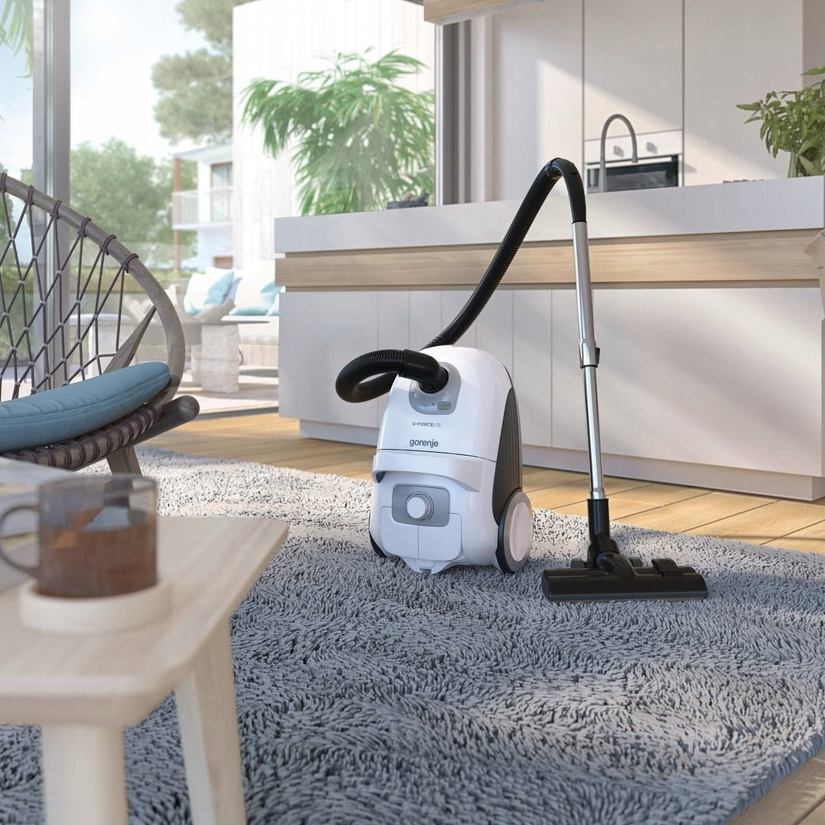 Bagged vacuum cleaner Gorenje VCEA21GLW Manufacturer code 678490
