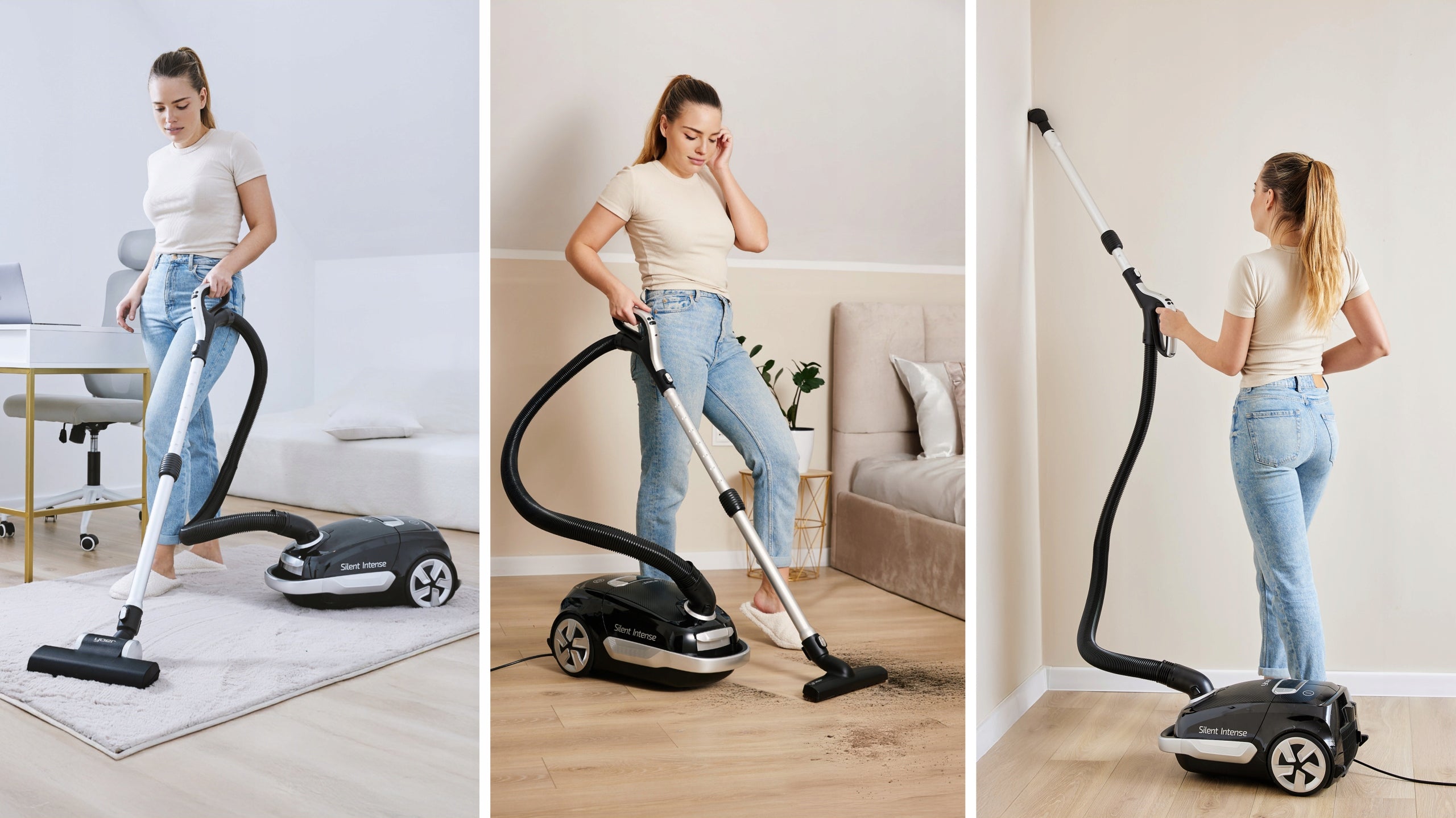 Bagged vacuum cleaner Silent Yoer HEPA +6 brushes SMART +PILOT Packaging status original