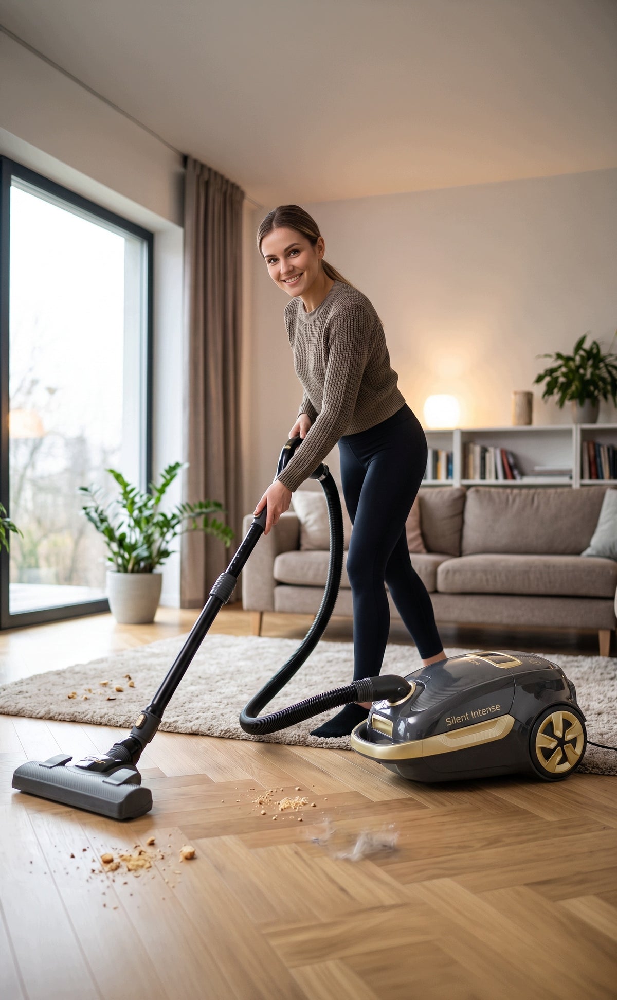 Bagged vacuum cleaner Yoer Silent HEPA +6 brushes SMART +PILOT Packaging status original