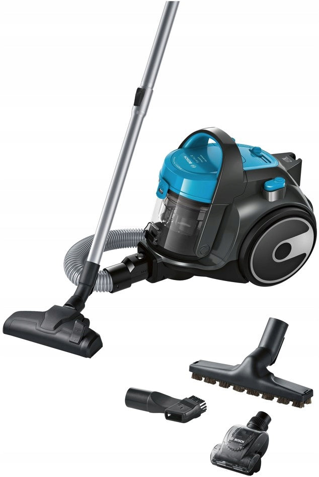 Bagless Vacuum Cleaner Bosch BGS05X240 PureAir Filter Lightweight Compact Powerful