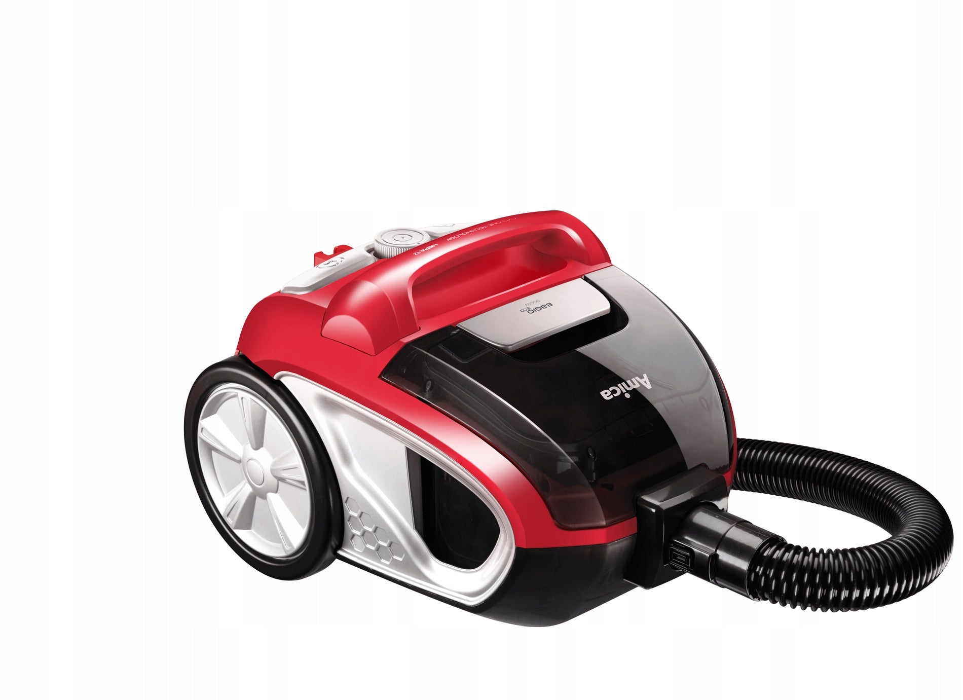 Bagless vacuum cleaner Amica BAGIO Eco VM3044 red Packaging status original