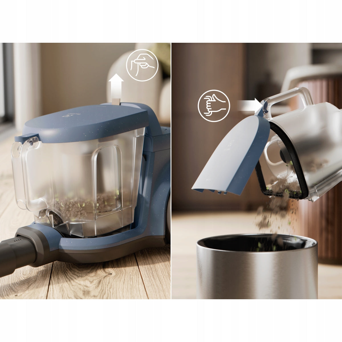 Bagless vacuum cleaner Electrolux EL51A2UG 500 Cyclone Turbobrush Vacuum cleaner type bagless