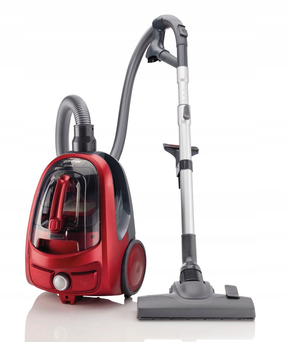 Bagless vacuum cleaner Gorenje VCE03SPRCY Turbo 1,7l 800W 3nozzles POWERFUL Packaging status original