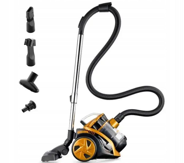 Bagless vacuum cleaner Hyundai VC014 800W Black-Orange